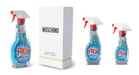 moschino perfume windex bottle.